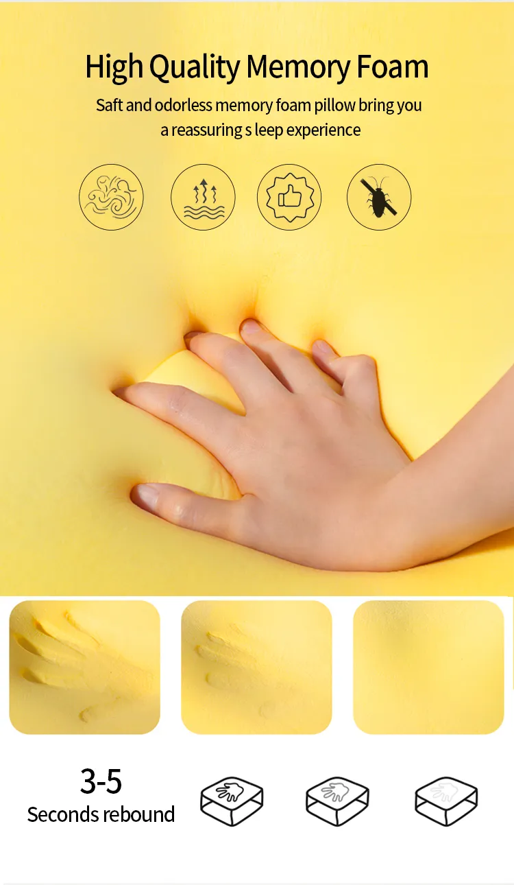 Memory Foam Pillow Detail