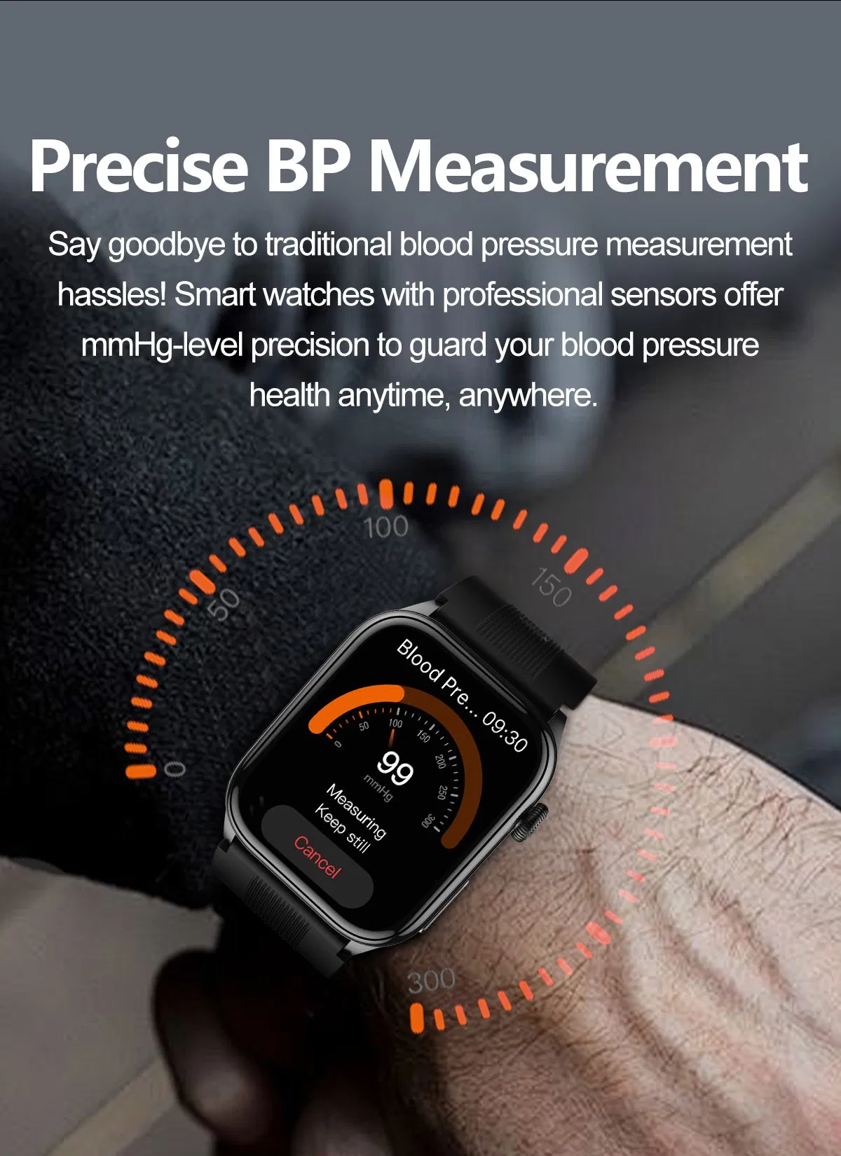 High Quality Waterproof Smart Watch Ai Voice Assistant Sos Emergency Call S101 Health Smartwatch for Men Women