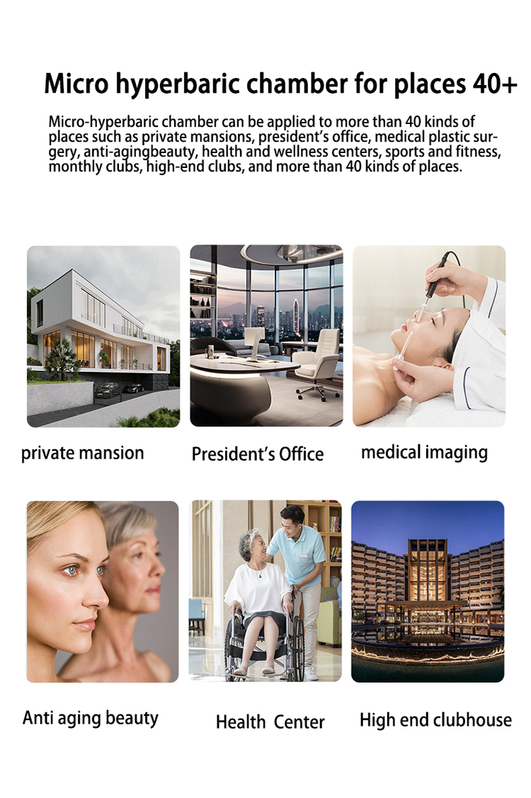 Smart 3-4-Person Hbot Chamber 1.5 ATA Bluetooth-Enabled for Home Health Optimization &amp; Longevity Support for Executive Health Clubs