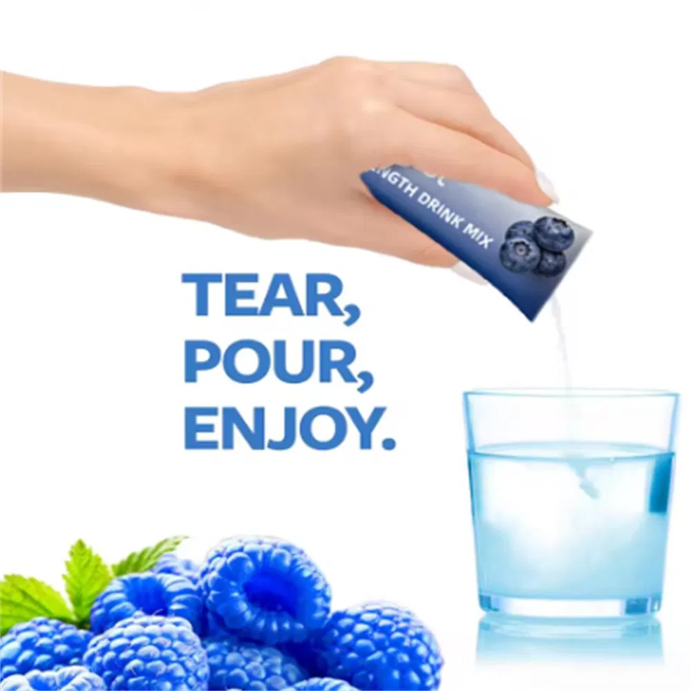 OEM Sugar-Free Blueberry Detox Powder for Enhanced Gut Health and Weight Loss