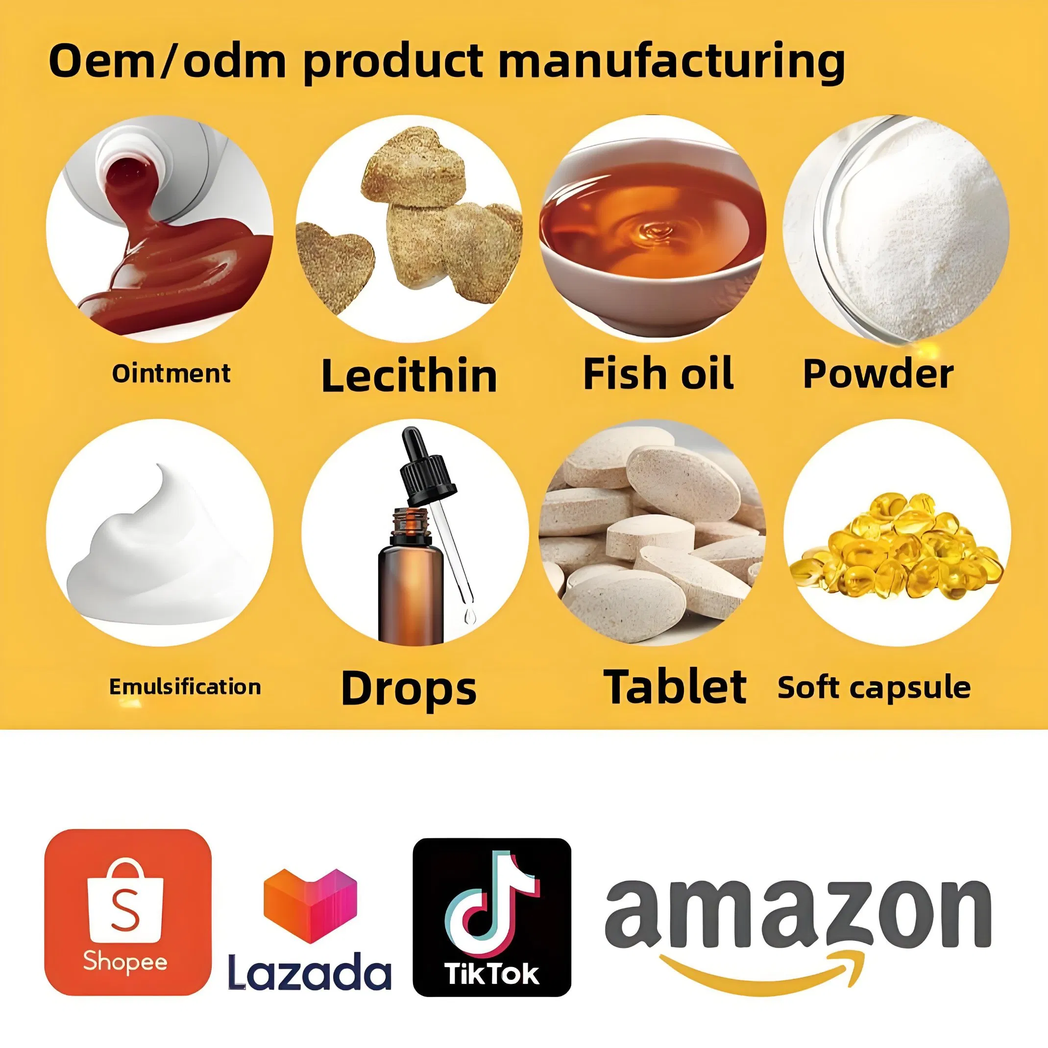 OEM/ODM Pet Mushroom Powder Dog Health Care Supplement Treat Supports Immune