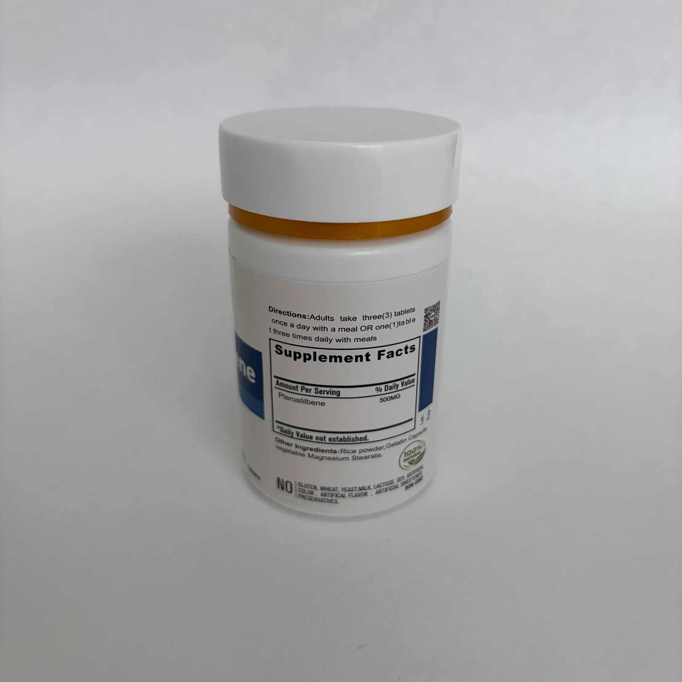 Pure Pterostilbene Capsules for Longevity and Heart Health