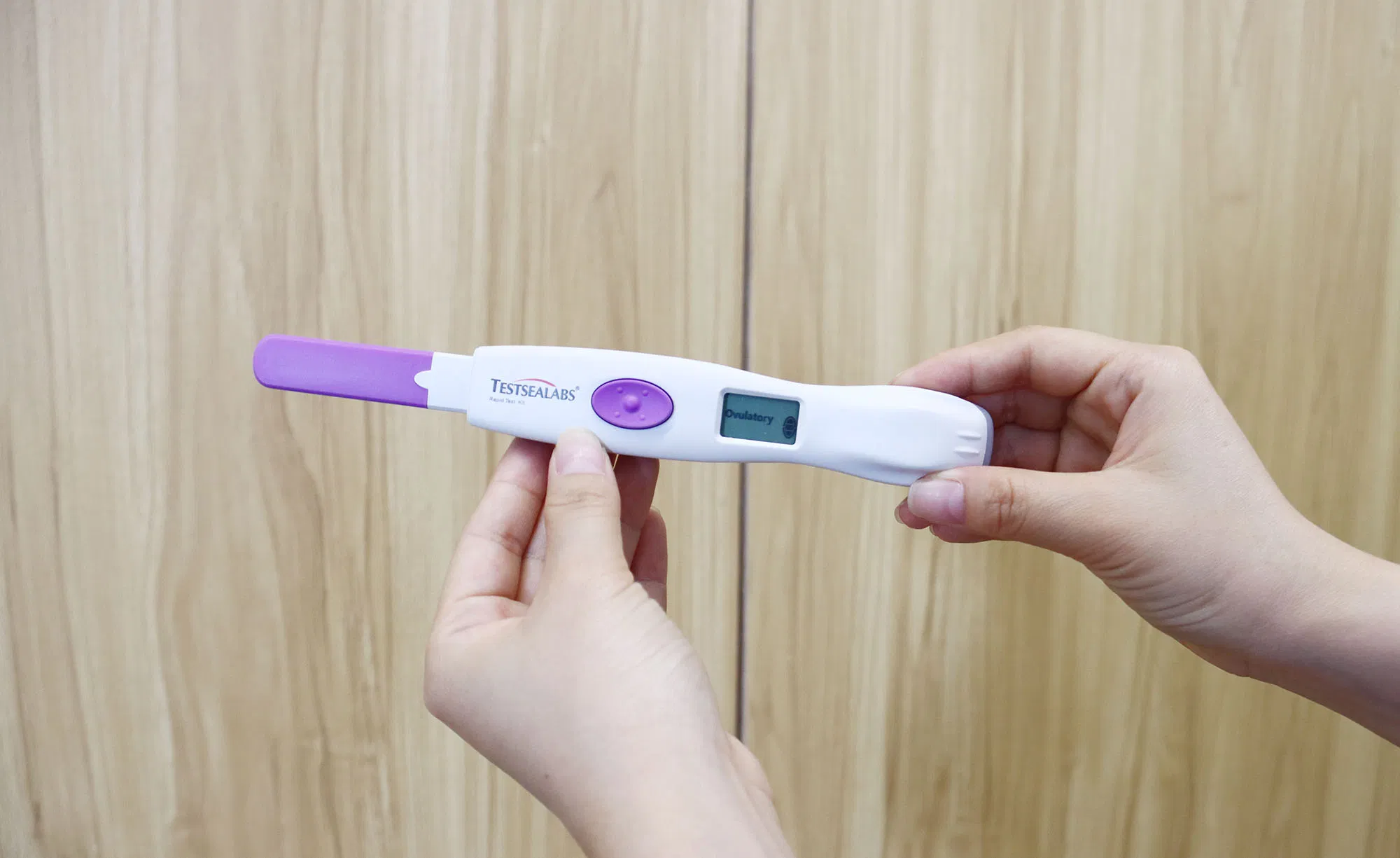Testsealabs High Sensitivity Visual Readout &nbsp;Non-Invasive women health test series Digital HCG Pregnancy Test