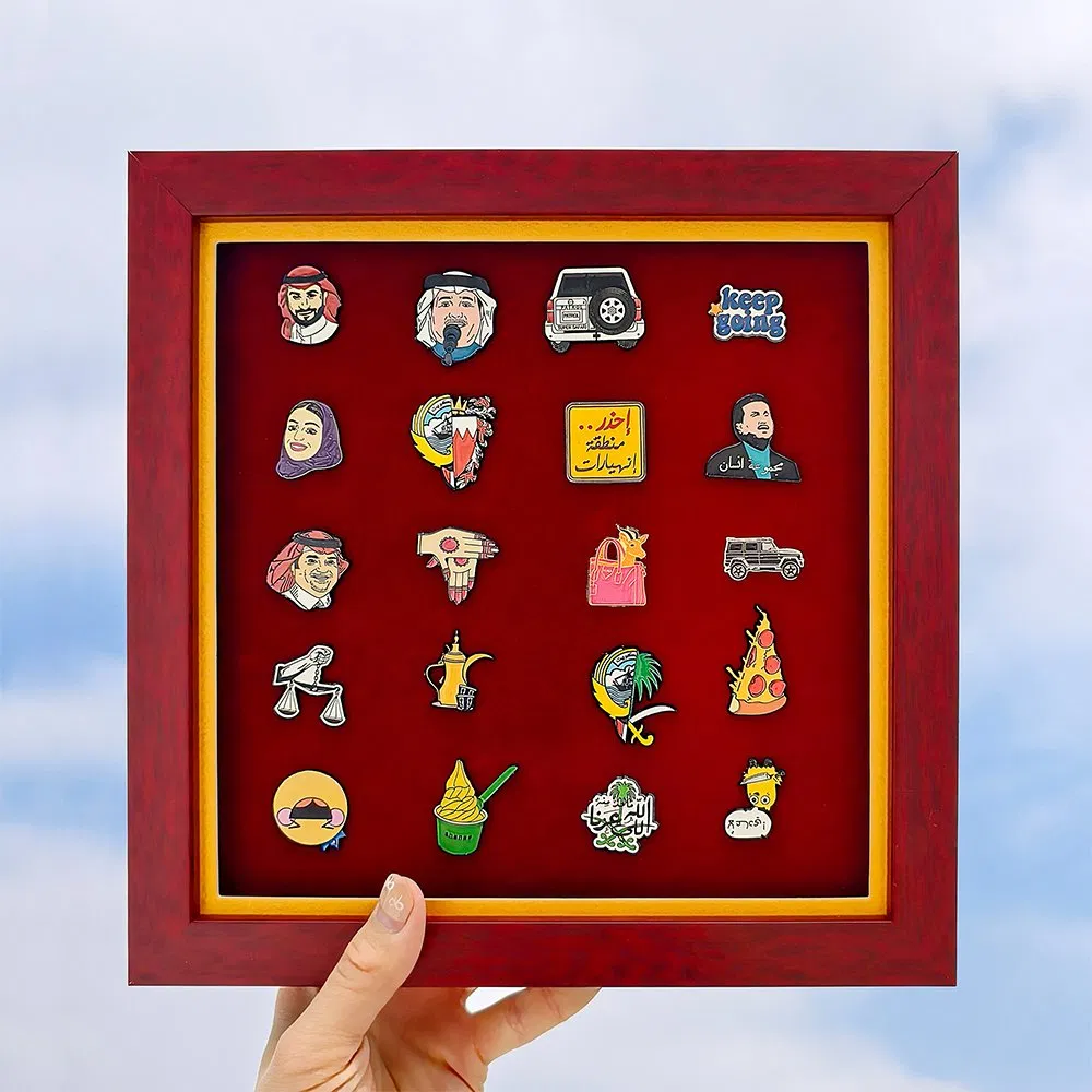 Free Design Custom Any Shape Pin UV Print Mental Health Soft Enamel Lapel Pin Metal Sticker for Phone Case