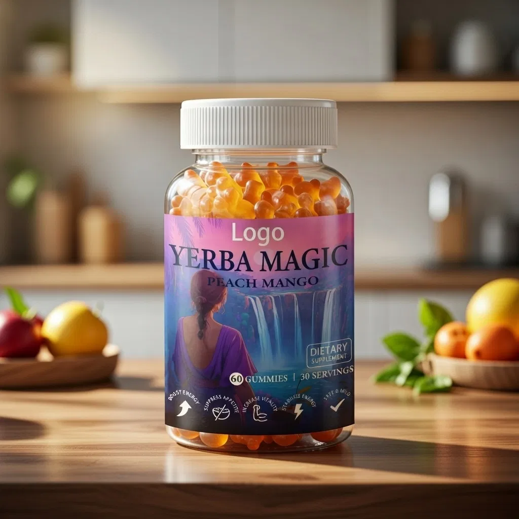 Yerba Magic Peach Mango Yerba Mate Gut Health &amp; Focus Tea