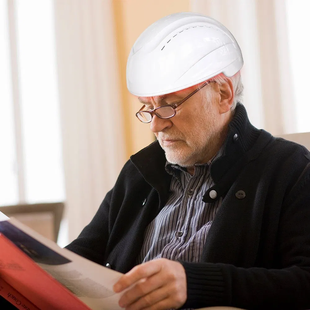 Suyzeko Mental Health 810nm LED Light Therapy Brain Photobiomodulation Helmet