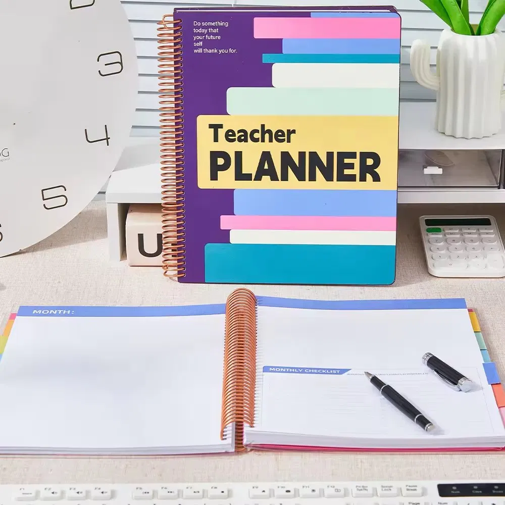 2024 2025 Custom Printed Fitness Planner Weight Loss Journal and Mental Health Journal for Black Girl