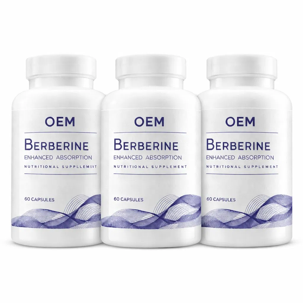 Premium Berberine Capsules Metabolic Health and Blood Sugar Balance Support