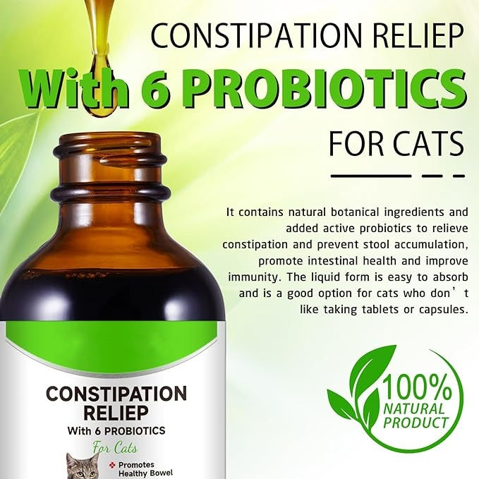 OEM Natural Gut Health Drops for Cat Constipation Relief