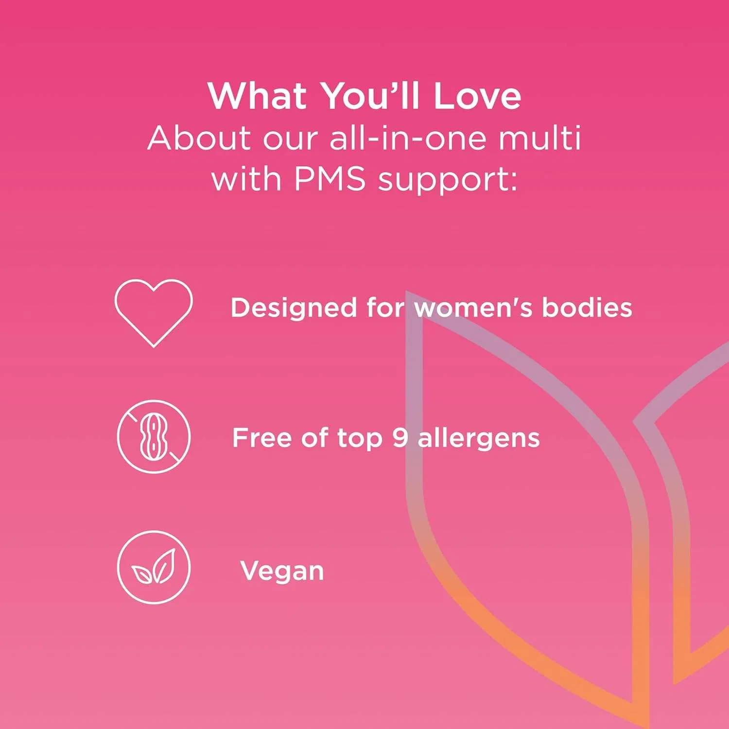 Woman's Multipurpose Minerals Health Supplement Vitamins Magnesium and Zinc Capsules