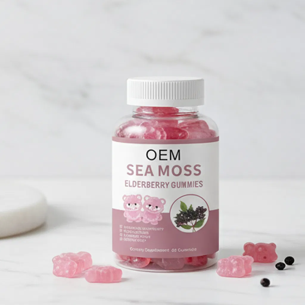 Organic Vegan Sea Moss Gummies Digestive &amp; Metabolic Health Promoting