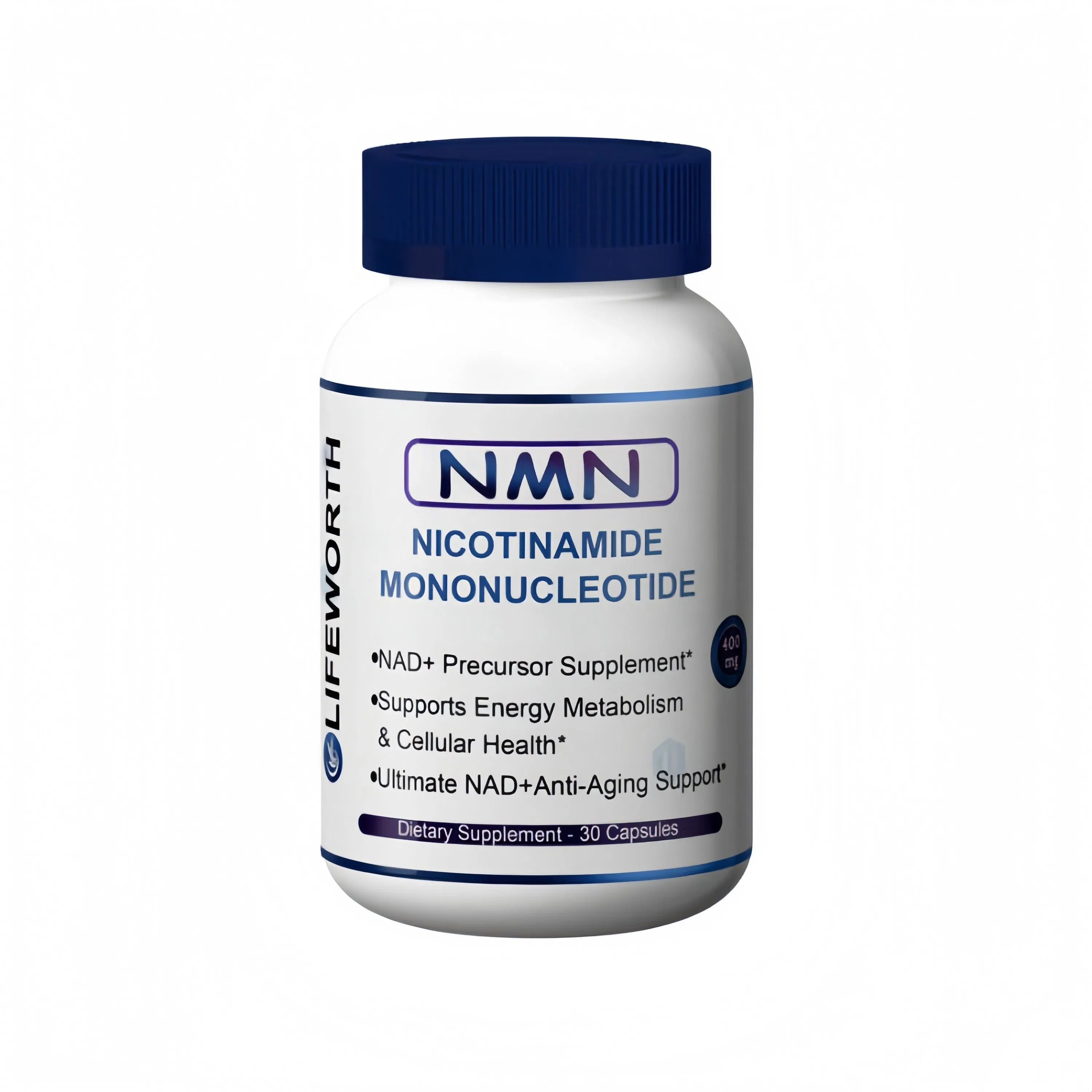 High Purity Nmn 15000 Nad+ Booster Capsules Anti Aging Supplement for Energy Metabolism DNA Repair Cellular Health Longevity