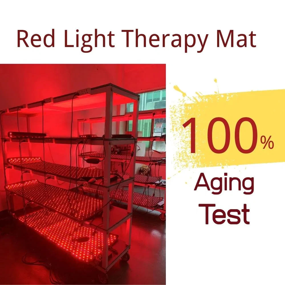 Best Amazon Hotsale Home Use Large Size SPA Sauna Mat Yoga Mat Sleep Improvement Bag Pain Relief Pad Full Body Health Care Infrared LED Red Light Therapy Mat