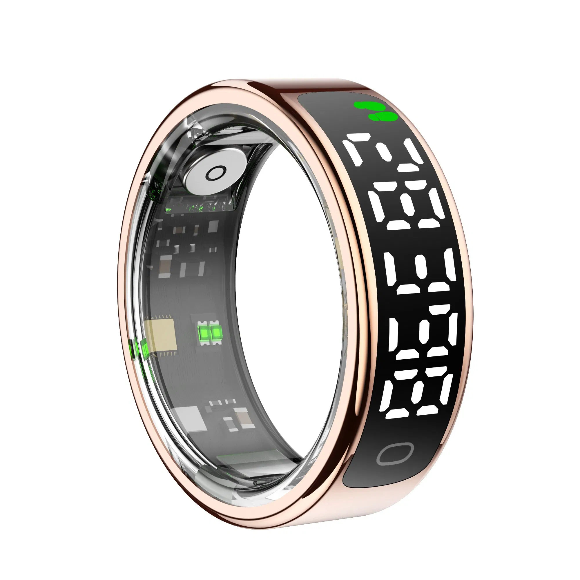 Digital Display APP Calorie Counting Heart Rate Oxygen Sleep Monitoring Remote Camera Health Smart Ring