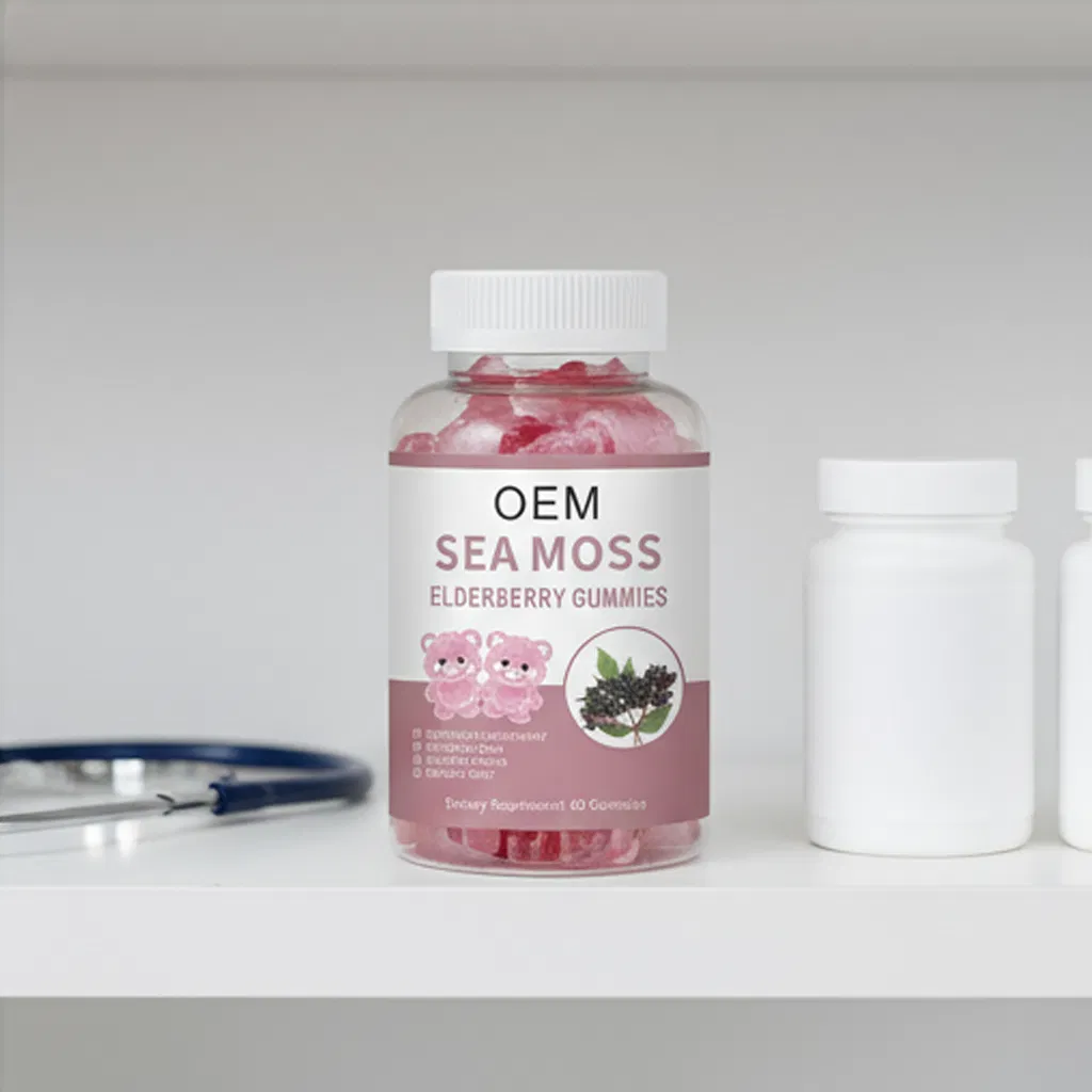 Organic Vegan Sea Moss Gummies Digestive &amp; Metabolic Health Promoting