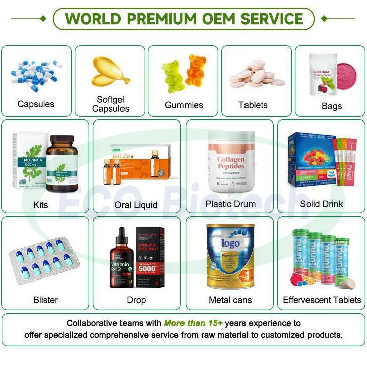 Ausreson OEM Skin Health Weight Loss Supplyment Digestive Immune Chlorophyll Liquid Drops