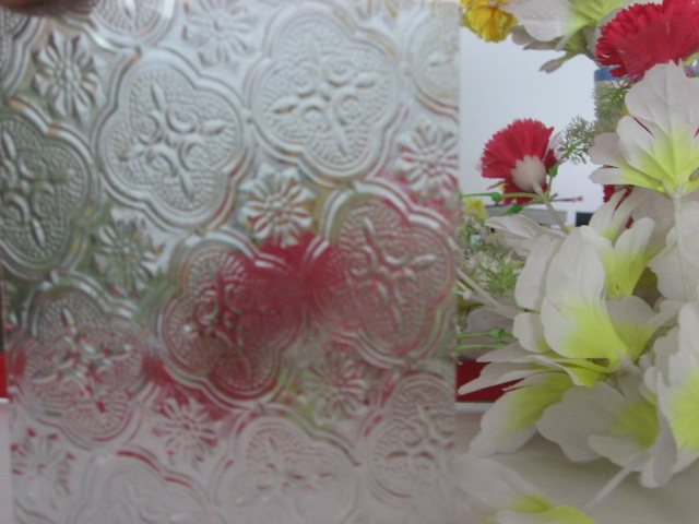 3mm 4mm 5mm 6mm 8mm Figured / Tinted /Design/Art Construction Tempered Toughened Acid Etched Matte Frosted Glass for Shower Room Door Panels