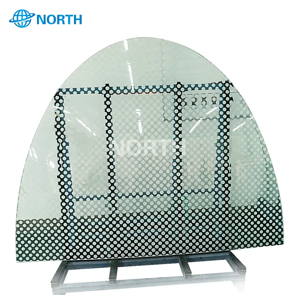 Silk Screen Printed Table Glass Furniture Glass