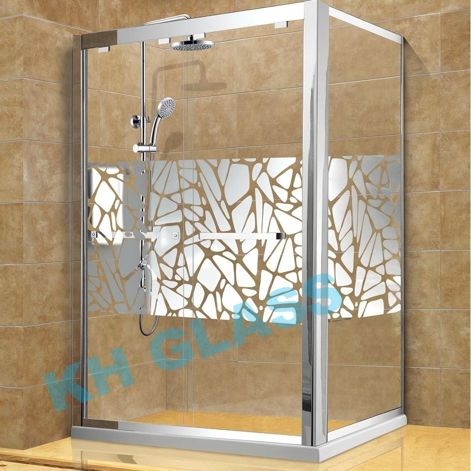 Silk Screen Printed Tempered Glass 6mm 8mm 10mm Thick Safety Tempered Glass