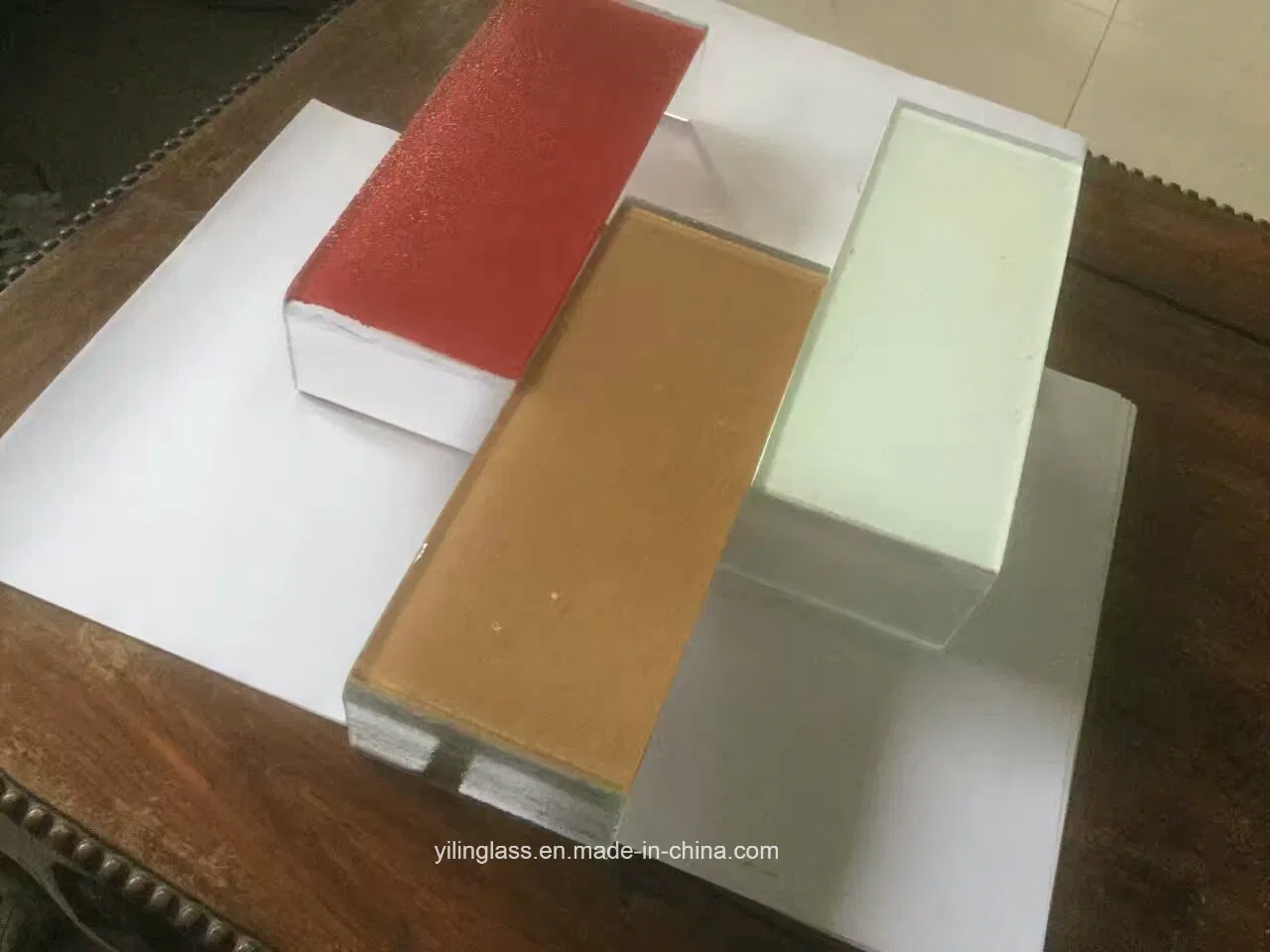 Tempered Color Lacqured U Channel Glass for Building and Decoration