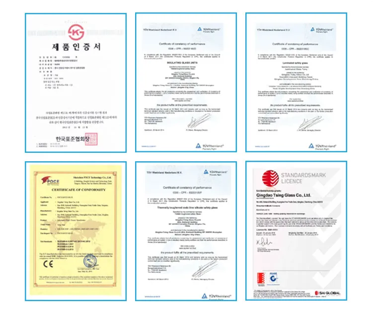 Certificates