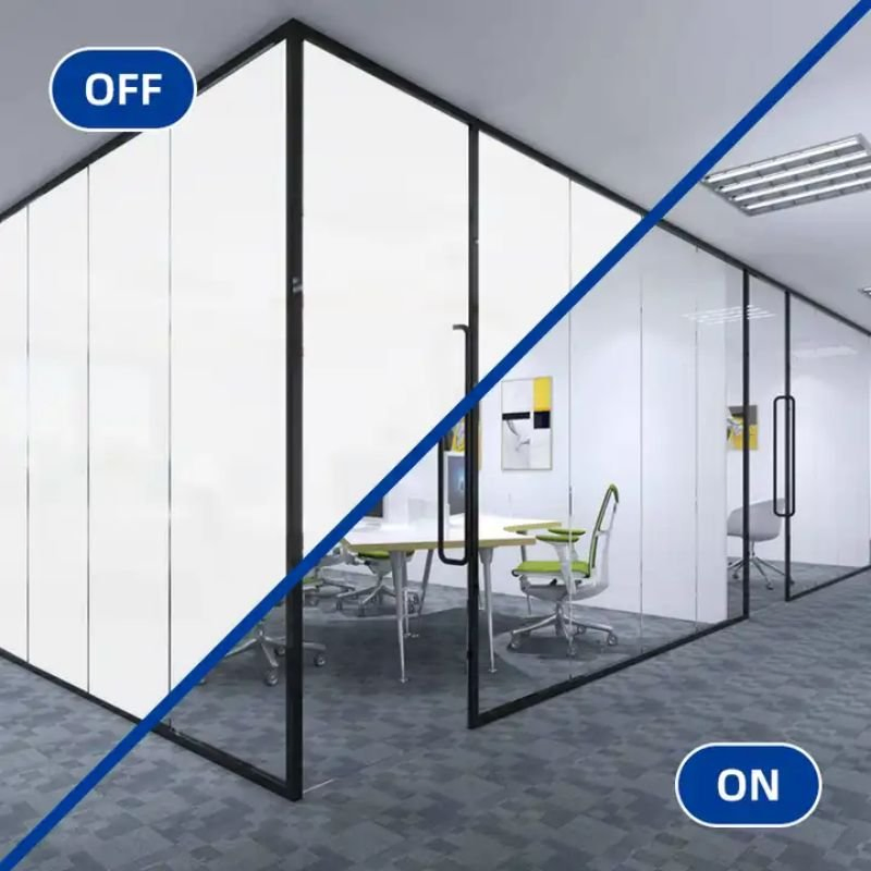 Switchable Electric Privacy Magic Remote Control Self Adhesive Smart Glass