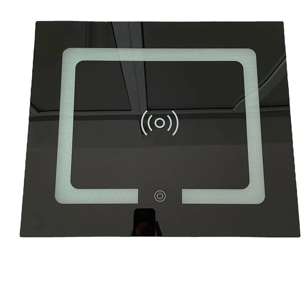 Customized Color Silk Screen Printed Tempered Touch Switch Glass for Elevator/Air Condition