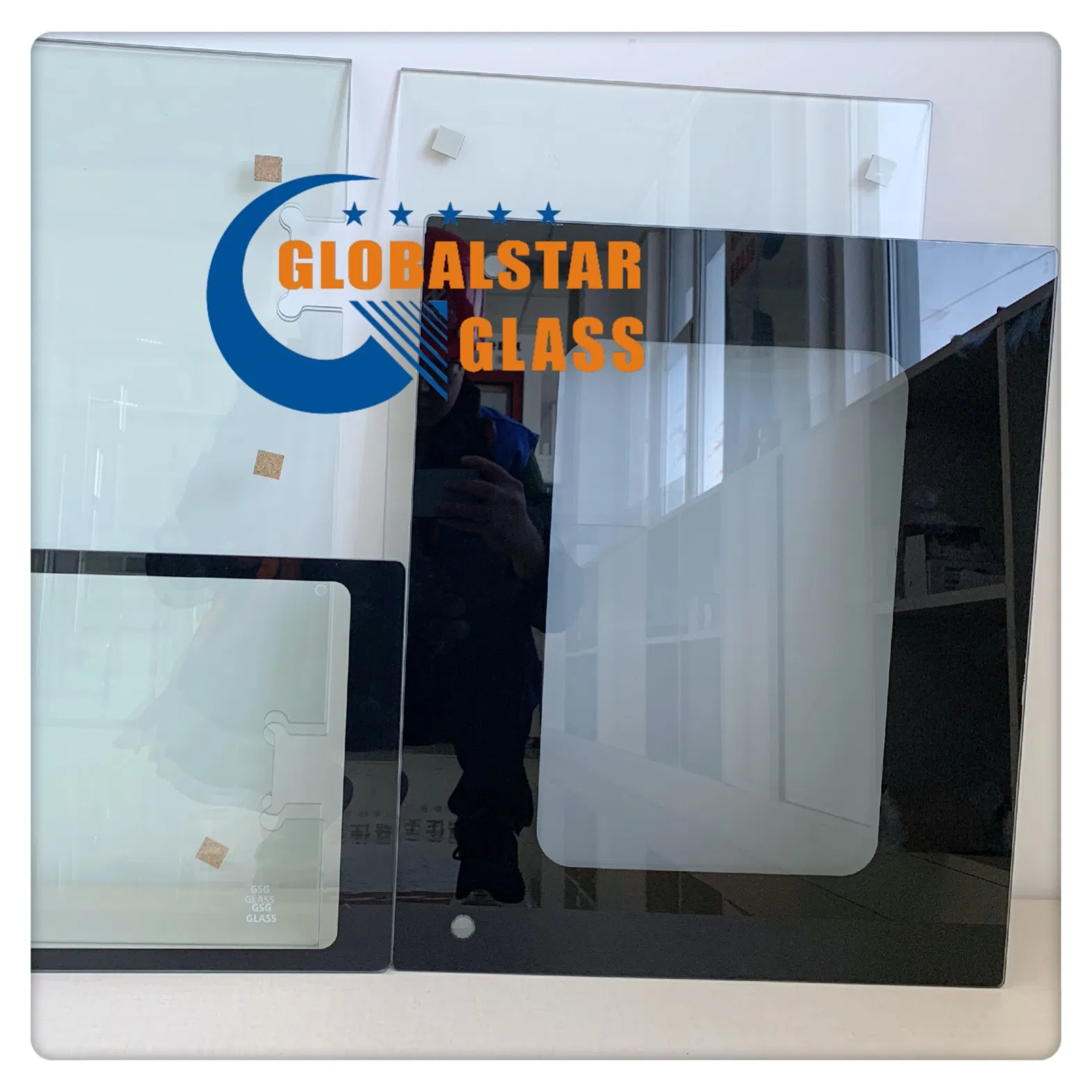 High Quality 4mm Silk Screen Printed Tempered Oven Glass