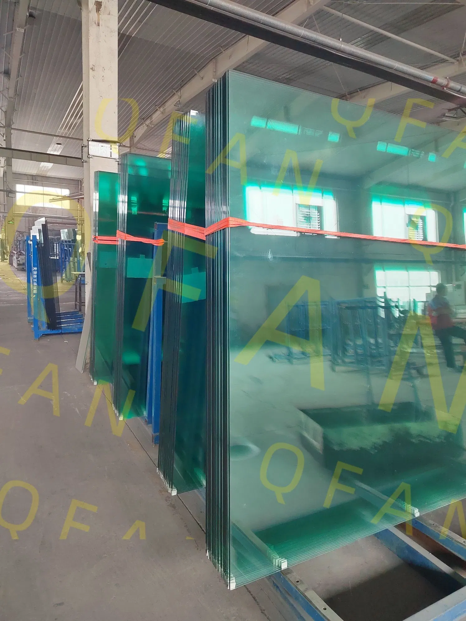 Apex Popular Clear Laminated Tempered Glass for Soundproof Walls Glass PVB Interlayer Optional Glass