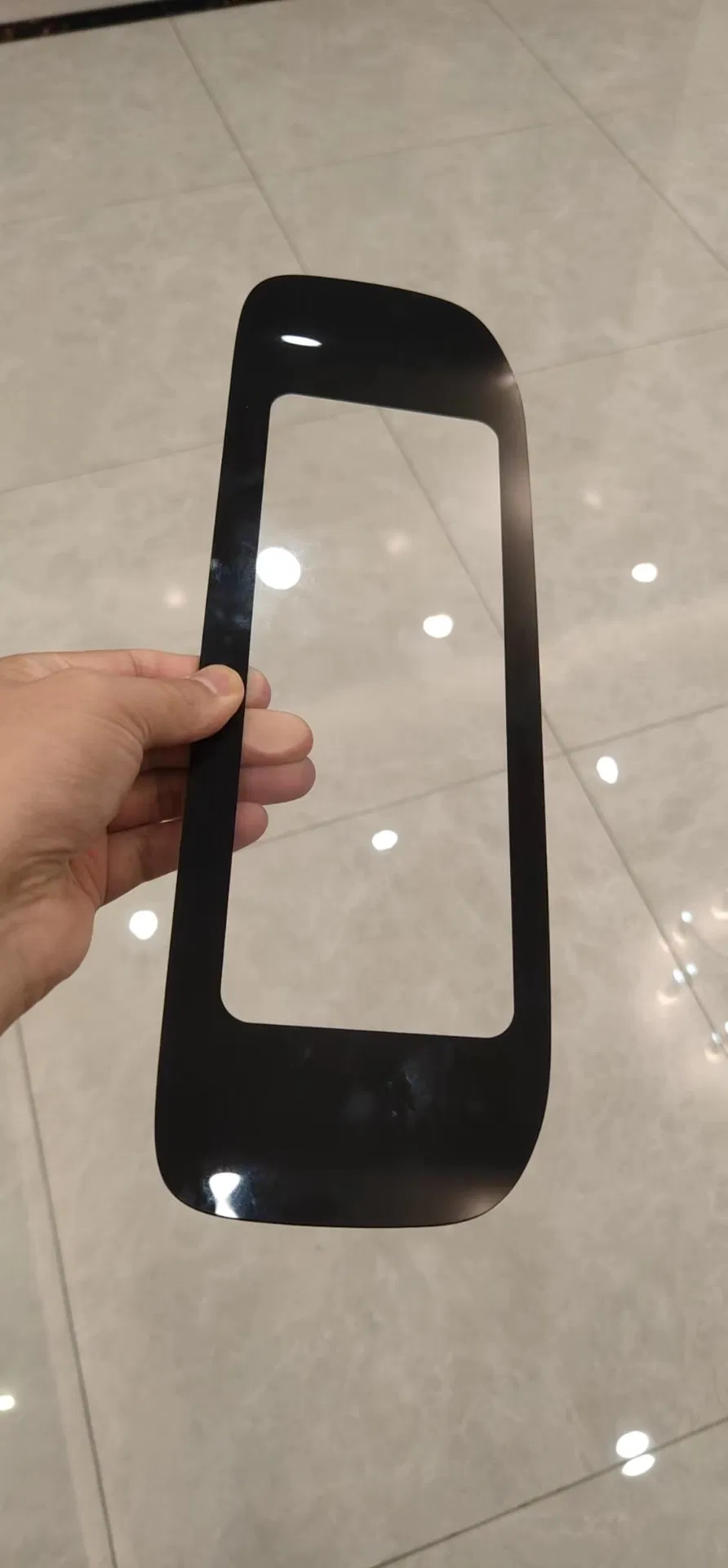 Custom Design Curved Bent Tempered Glass for Electronic Appliance