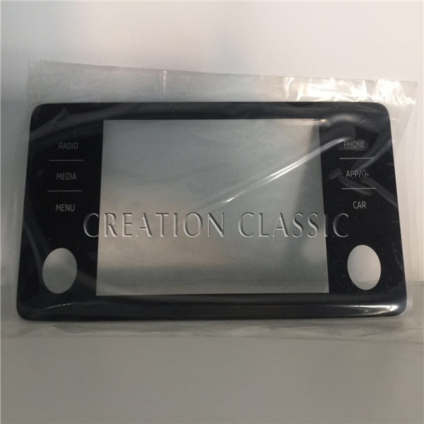 1.5mm 2mm Black White Silk Screen Printed Glass Tempered Glass