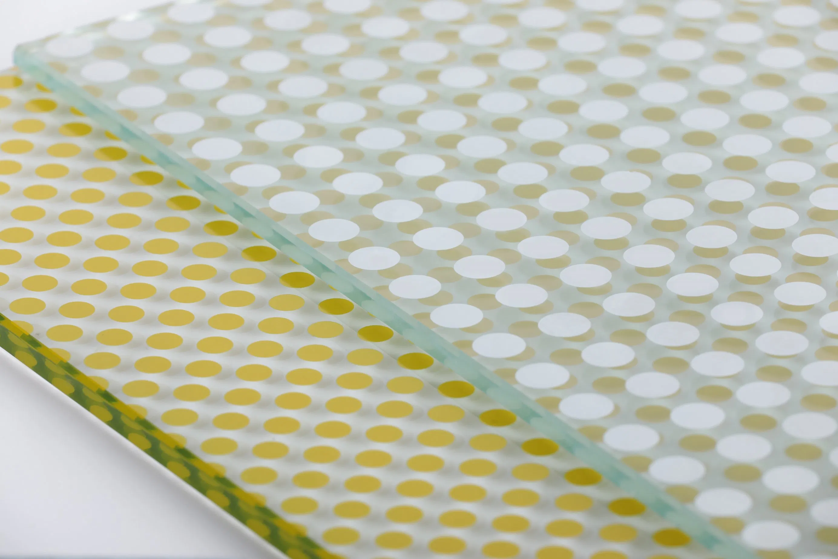 Silkscreen Printed Ceramic Decorative Tempered Glass for Interior Design Projects