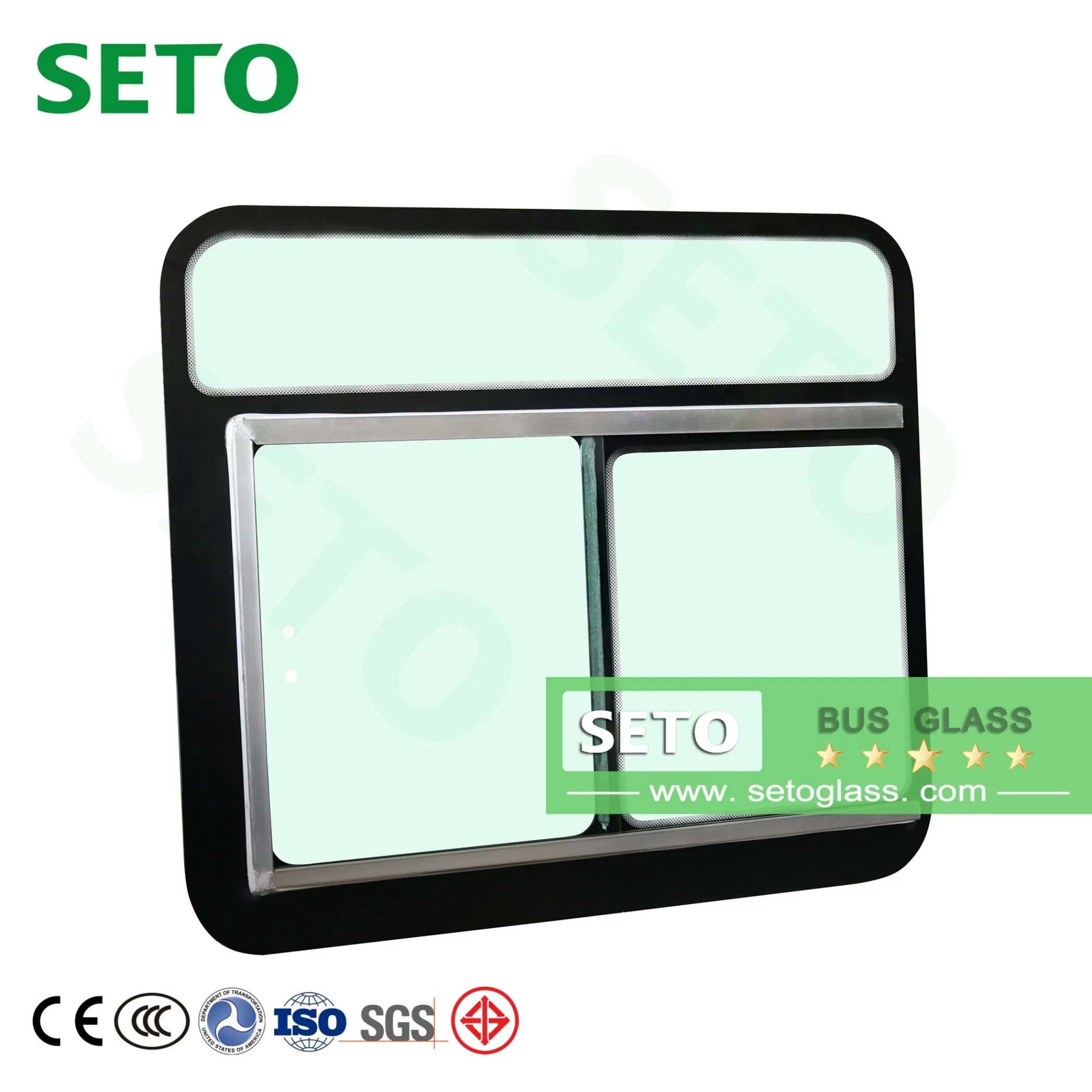 Coach Bus Laminated Front Windshield Glass Sound Proof, Heat-Proof and Energy-Saving Glass
