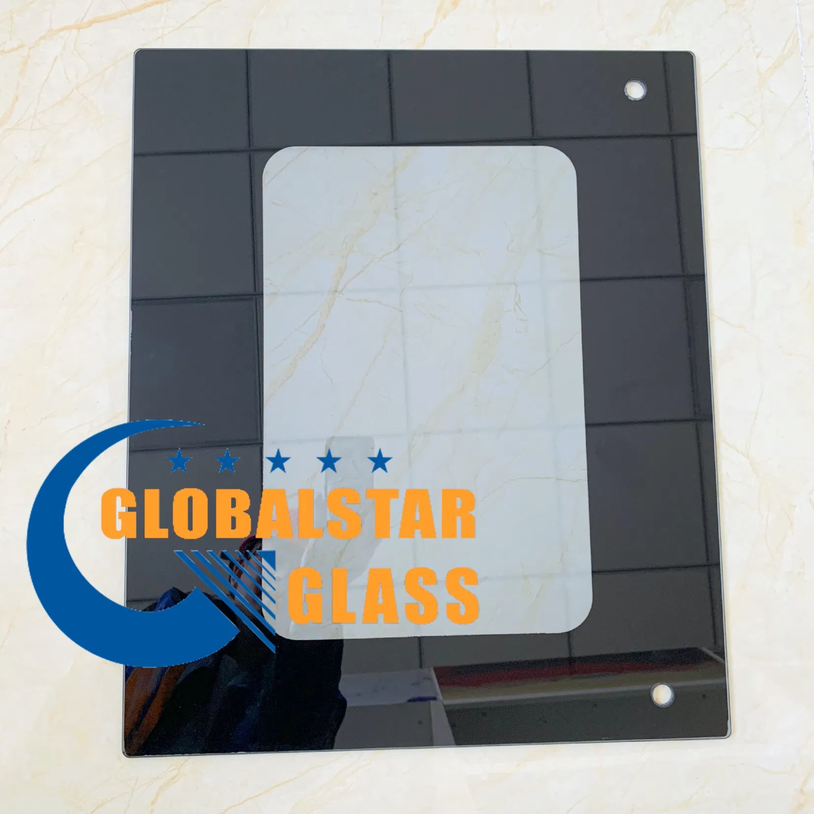 High Quality 4mm Silk Screen Printed Tempered Oven Glass