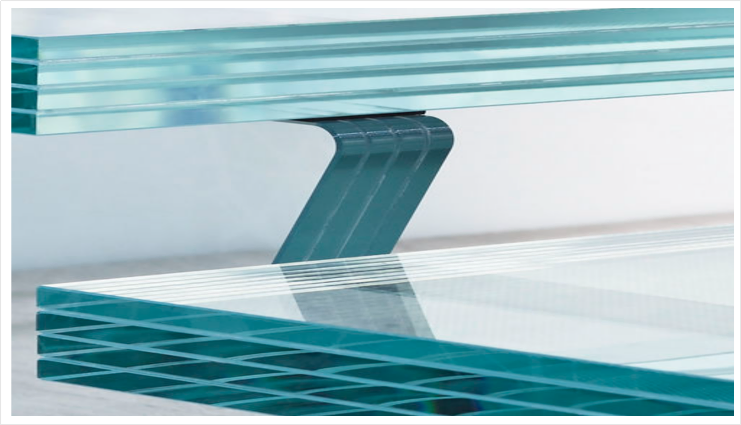 Clear Soundproof Laminated Glass Building Glass Kitchen Office