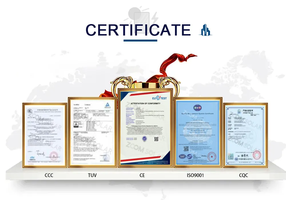 Quality Certificate