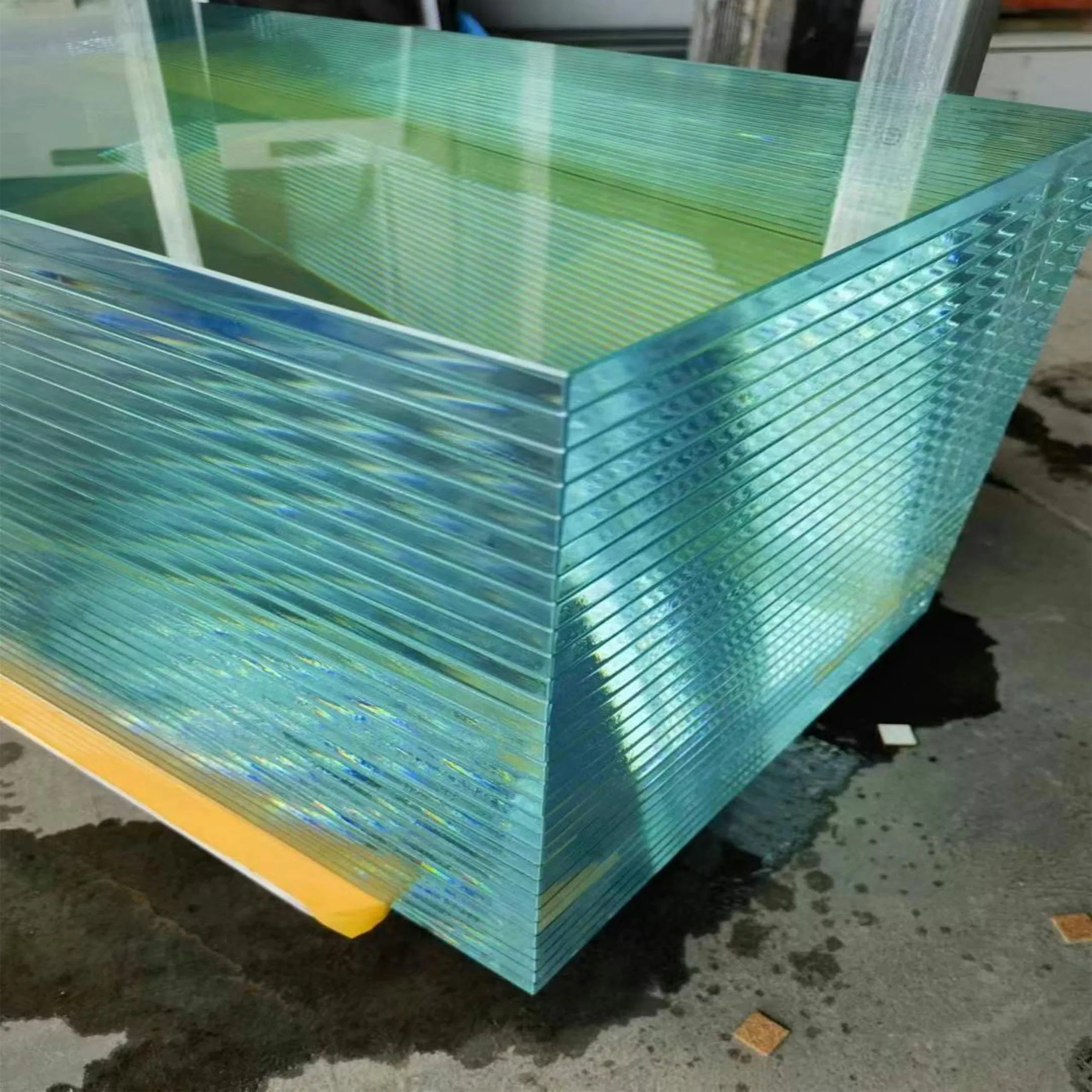 Clear Soundproof Laminated Glass Building Glass Kitchen Office