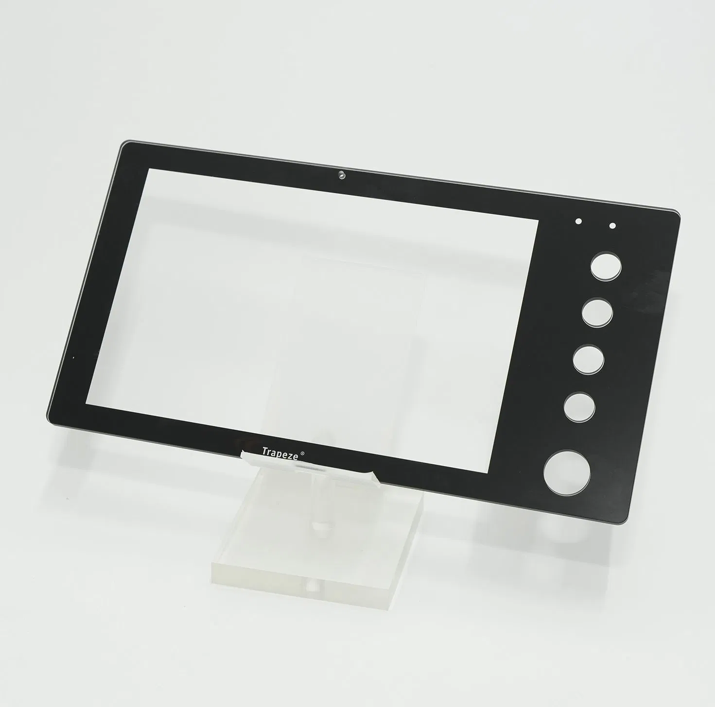 Customized High Performance High Transmittance Tempered Anti Fingerprint Glass for Smart Home Usage