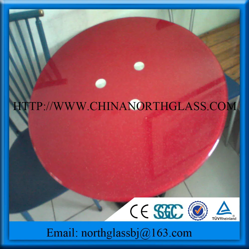 Silk Screen Printed Table Glass