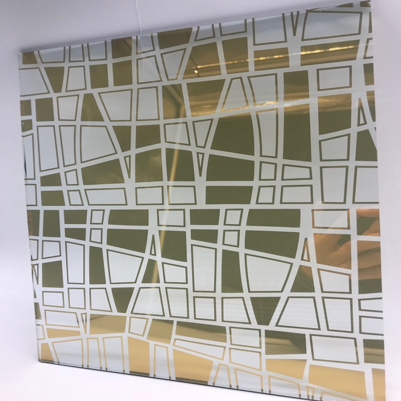 Titianium / Acid Ecthed /Silk Screen/Figured/Digital Printed/Jade/Art Decorative Glass