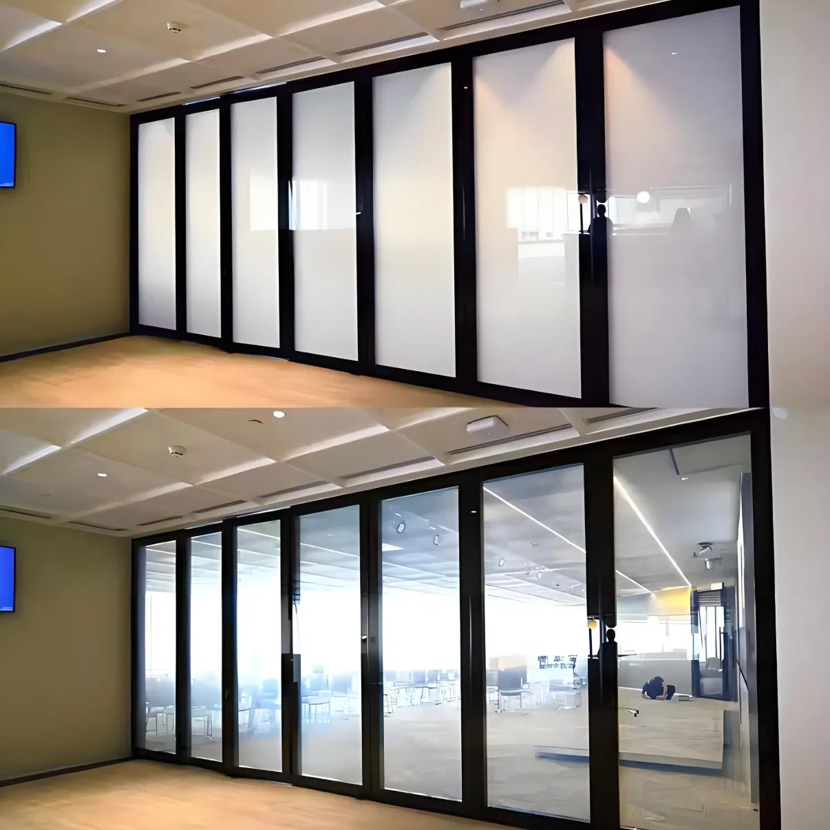 Switchable Electric Privacy Magic Remote Control Self Adhesive Smart Glass