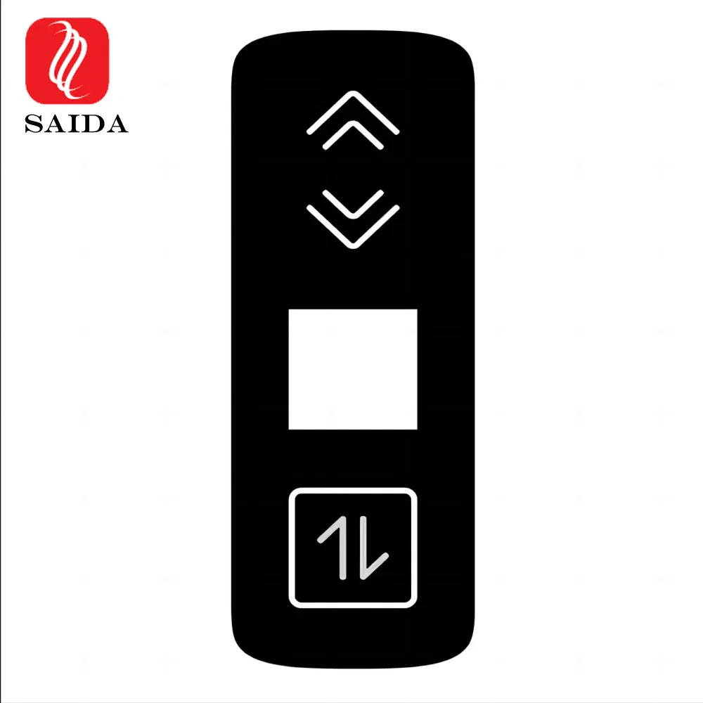 OEM Silk Printing Tempered Glass for Smart Home Wireless Wall Electric Touch Light Switch Panel