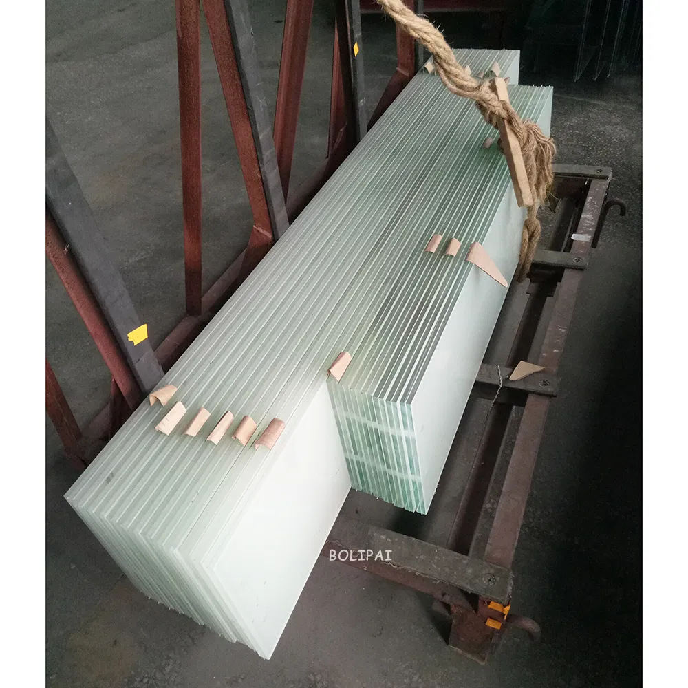 Custom Factory Translucent Frosted Acid Etched Glass Tempered Glass for Mouse Pad