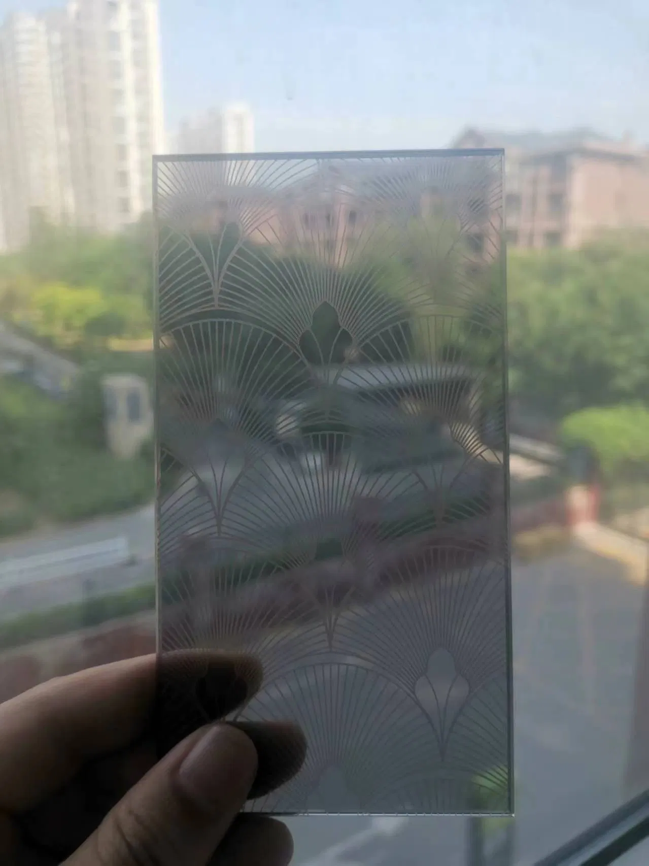 Acid Etched Pattern Frosted Glass/Acid for Glass Etching