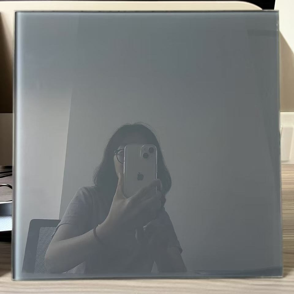 Customized Printed Silk Screen Tempered Glass Panel Solid Structure with Pattern Clear Decorative Art Marble Design