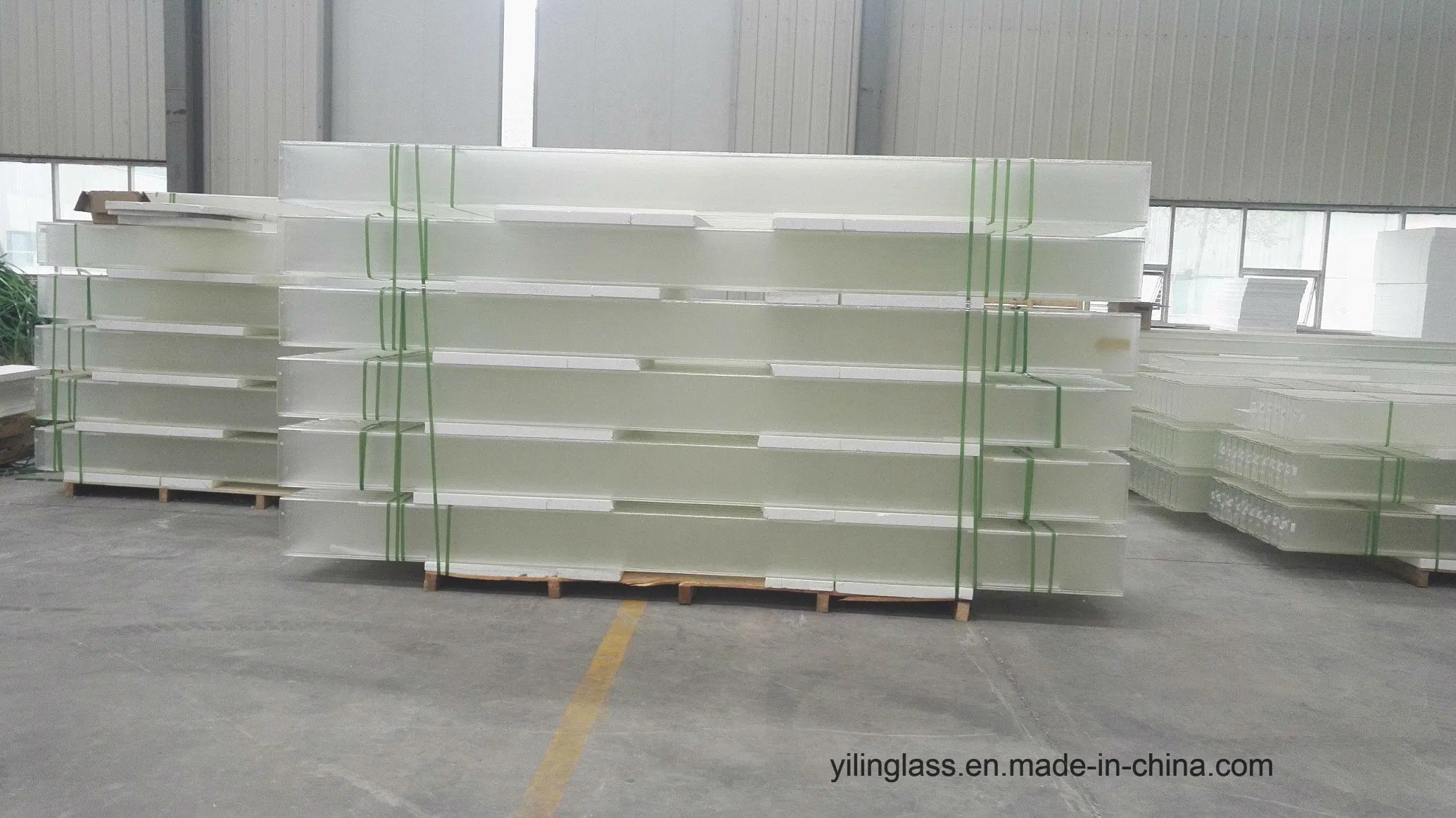 Toughened U Channel Glass for Building Curtain Wall