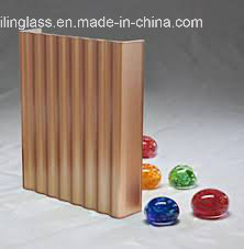 Color Enameled U Channel Glass for Building Facade Decoration