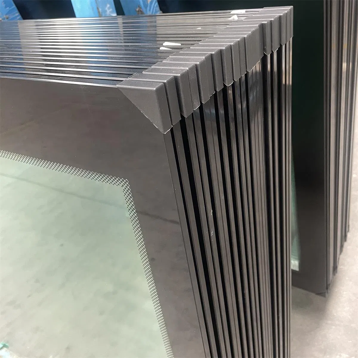 Soundproof Laminated Sandwich Security Glass Toughened Laminated Jumbo Size Laminated Glass