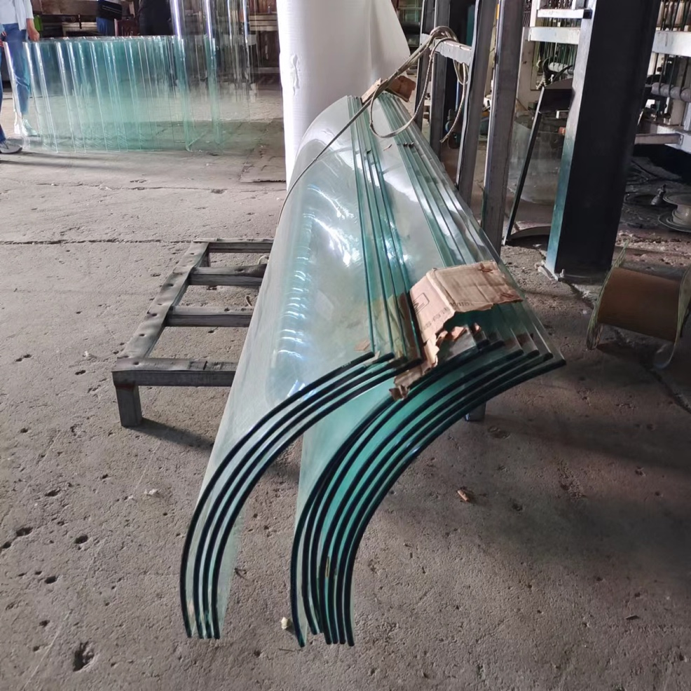 Curved Tempered Glass Laminated Glass Toughed Glass Bent Glass Heat Sock Glass