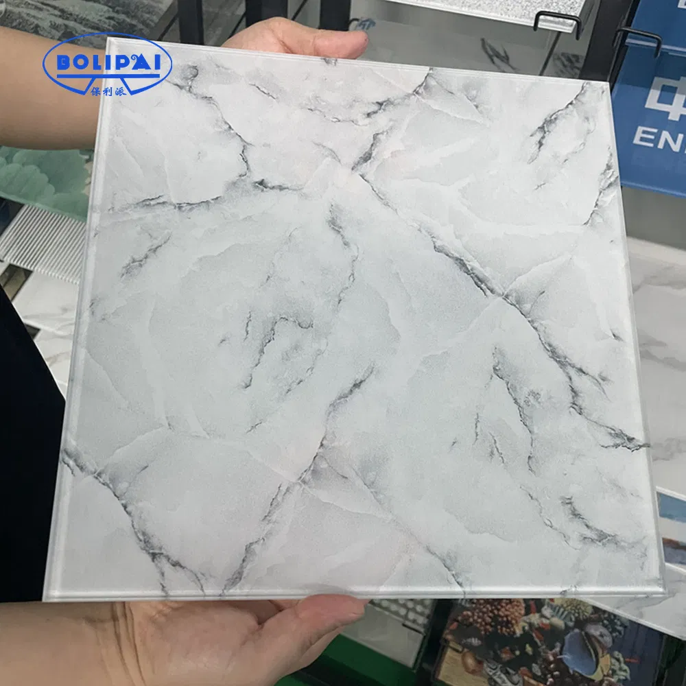Marble Design Does Not Fade Color Hot Digital Print Glass